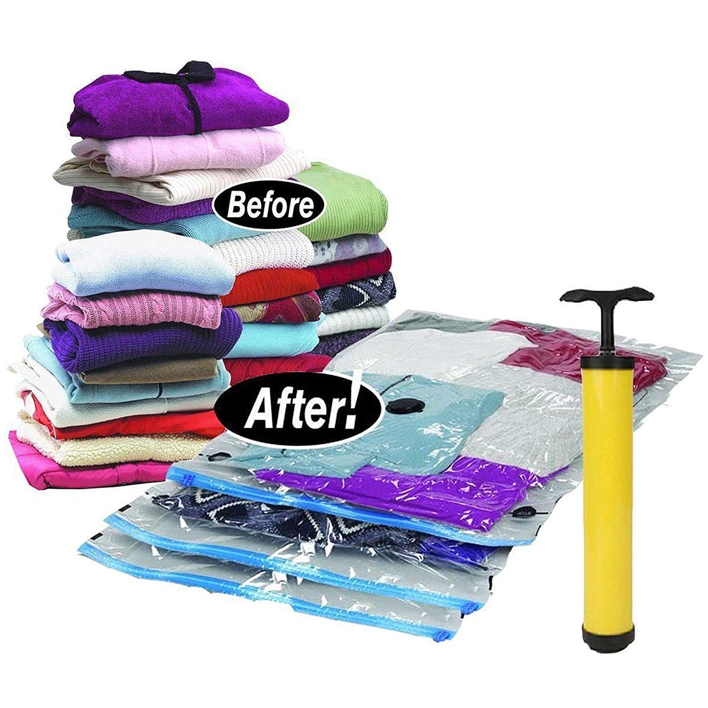 Reusable Ziplock Vacuum Storage