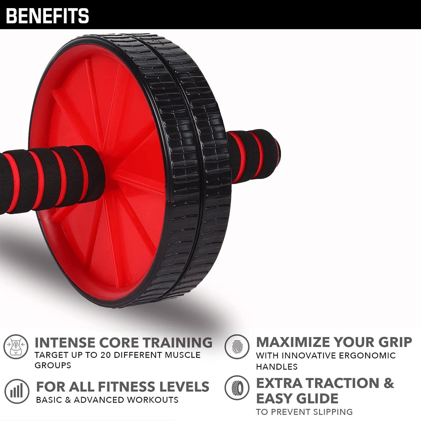 Premium Abs Roller for Men & Women Stomach Abs Roller