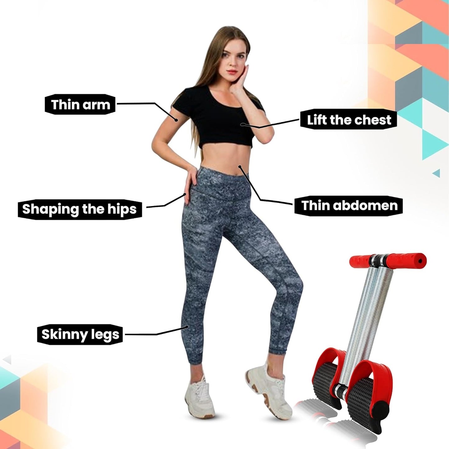 Premium Double Spring Tummy Trimmer Men and Women