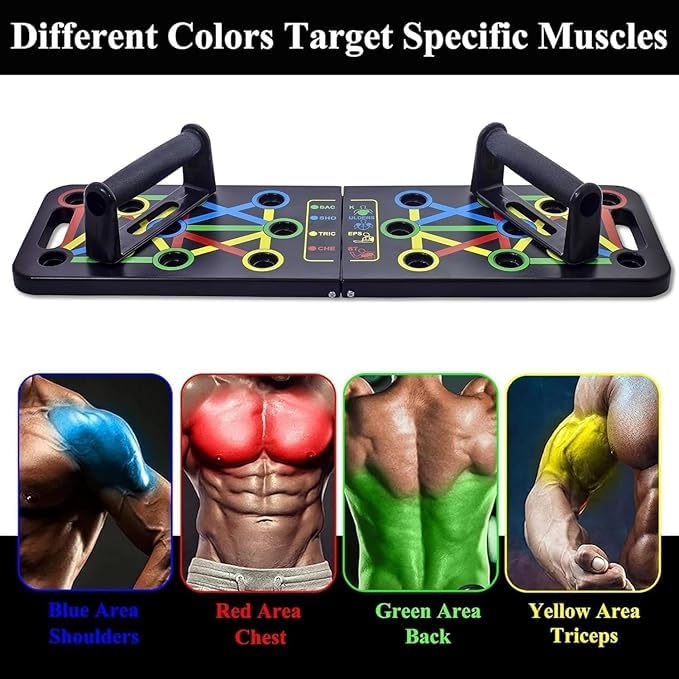 15-in-1 Foldable Push-Up Board